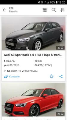 AutoTrader.nl Used Cars android App screenshot 0